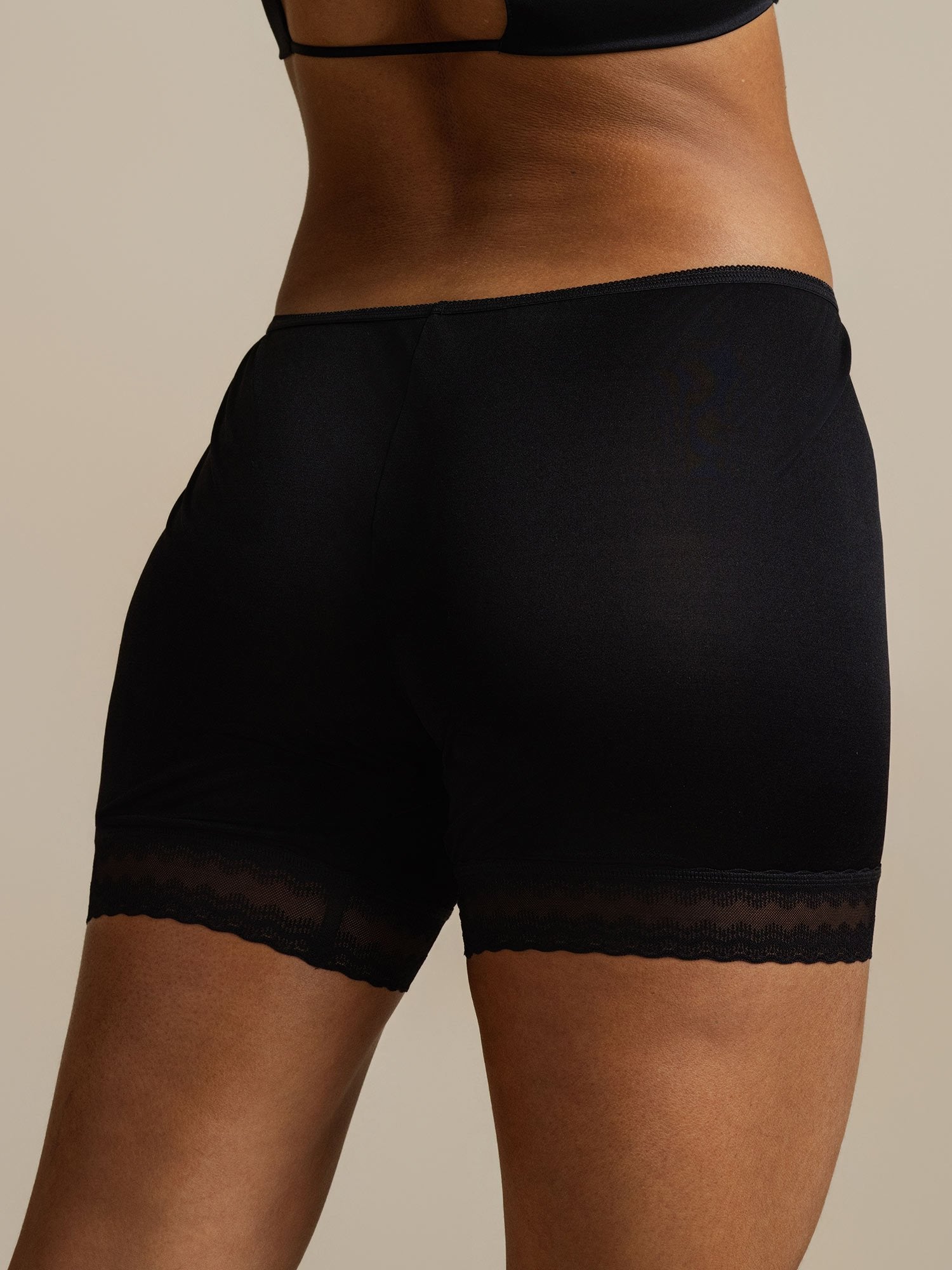 [Black] SilkSilky-CA Pure Silk Panty 005,