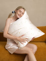 [Snowbud Lily] SilkSilky-CA 19Momme Pure Silk Pillowcase 010