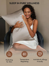 [Gray] SilkSilky-CA 30Momme Pillowcase 005