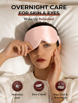 [Pink] SilkSilky-CA 22Momme Eye Mask 007