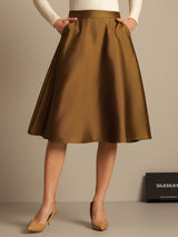[Bronze] SilkSilky-CA Skirt 001