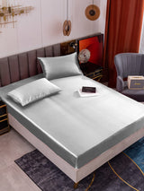 [Silver] SilkSilky-CA 19Momme Bedding Set 001