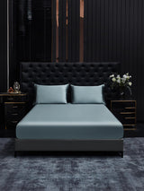 [Grayish Blue] SilkSilky-CA 19Momme Bedding Set 002