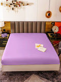 SilkSilky CA 19Momme Pure Silk Sheet Lavender 002