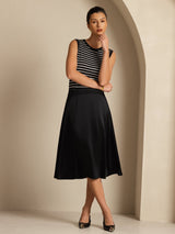 [Black] SilkSilky-CA Skirt 006