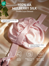 [Pale Mauve] SilkSilky-CA Sleep Cap 002