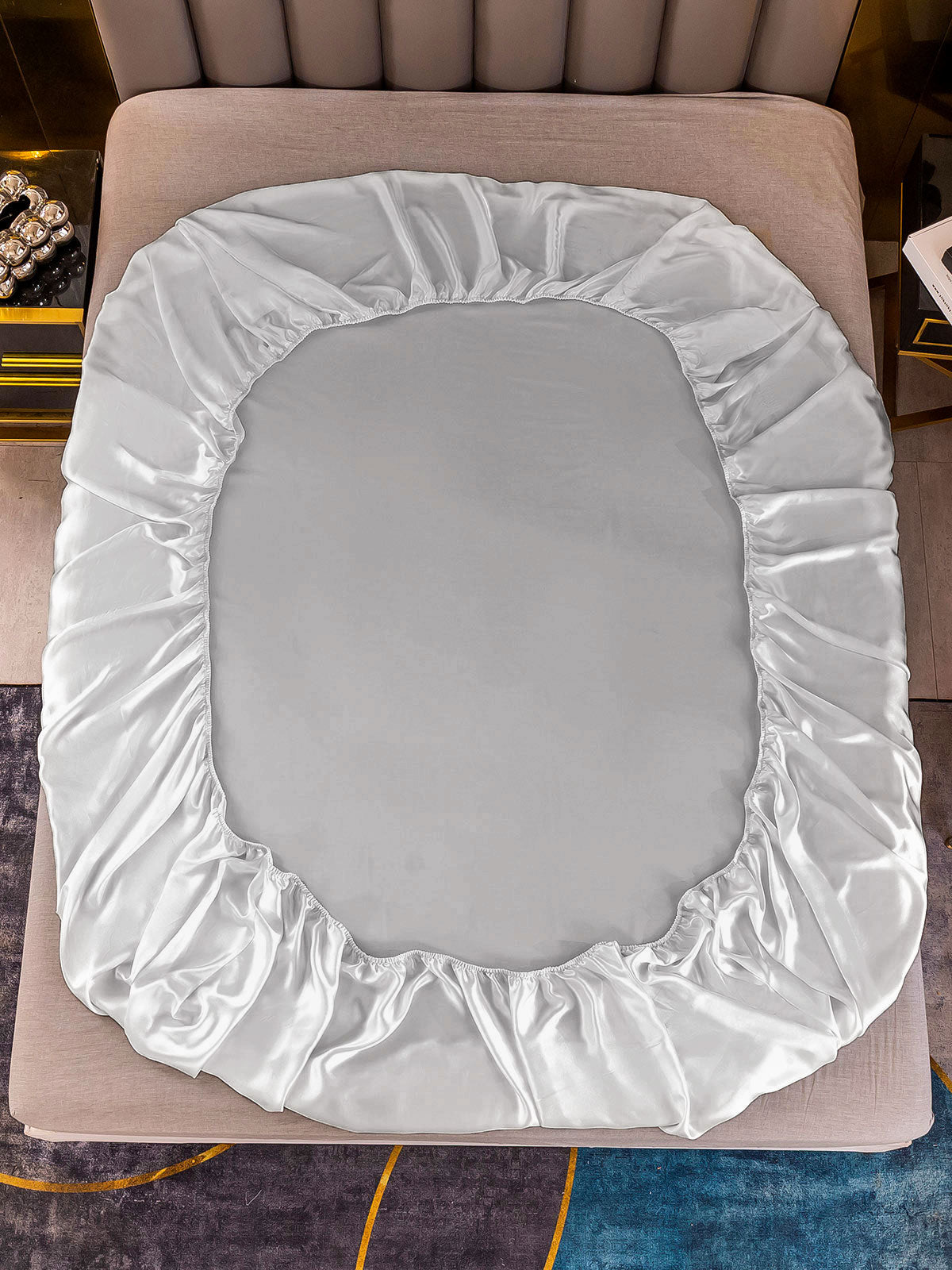 [Silver] SilkSilky-CA 25Momme Pure Silk Sheet 003