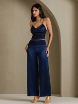 [Dark Blue] SilkSilky-CA Women's Pants 007
