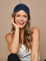 [Dark Blue] SilkSilky-CA Eye Mask 006