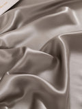 SilkSilky CA 22Momme Pure Silk Sheet Gray 006