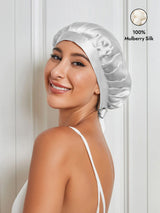 [Silver] SilkSilky-CA Sleep Cap 001