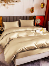 [Beige] SilkSilky-CA 19Momme Bedding Set 003