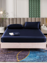 [Dark Blue] SilkSilky-CA 25Momme Bedding Set 002