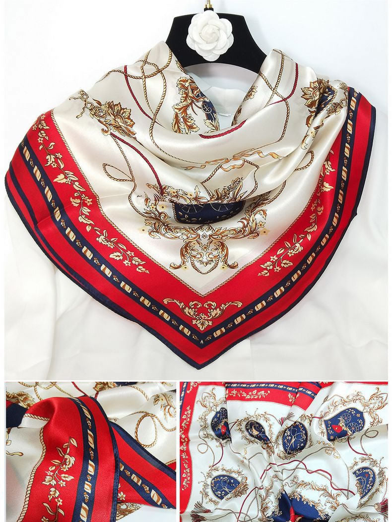 [P001] SilkSilky-CA Pure Silk Scarf 004,