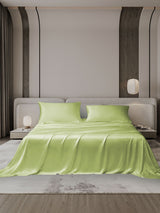[Mint Green] SilkSilky-CA 19Momme Bedding Set 001