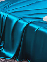 [Teal] SilkSilky-CA 22Momme Bedding Set 005