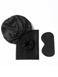 SilkSilky-CA-19Momme-Pure-Silk-Pillowcase-Set-Black-005