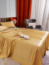 [Champagne] SilkSilky-CA 22Momme Bedding Set 005