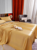 SilkSilky CA 22Momme Pure Silk Bedding Set Champagne 005