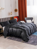 SilkSilky-CA-19Momme-Pure-Silk-Bedding-Set-Black-004