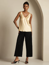 [Champagne] SilkSilky-CA Sleeveless V Neck Camisole 008
