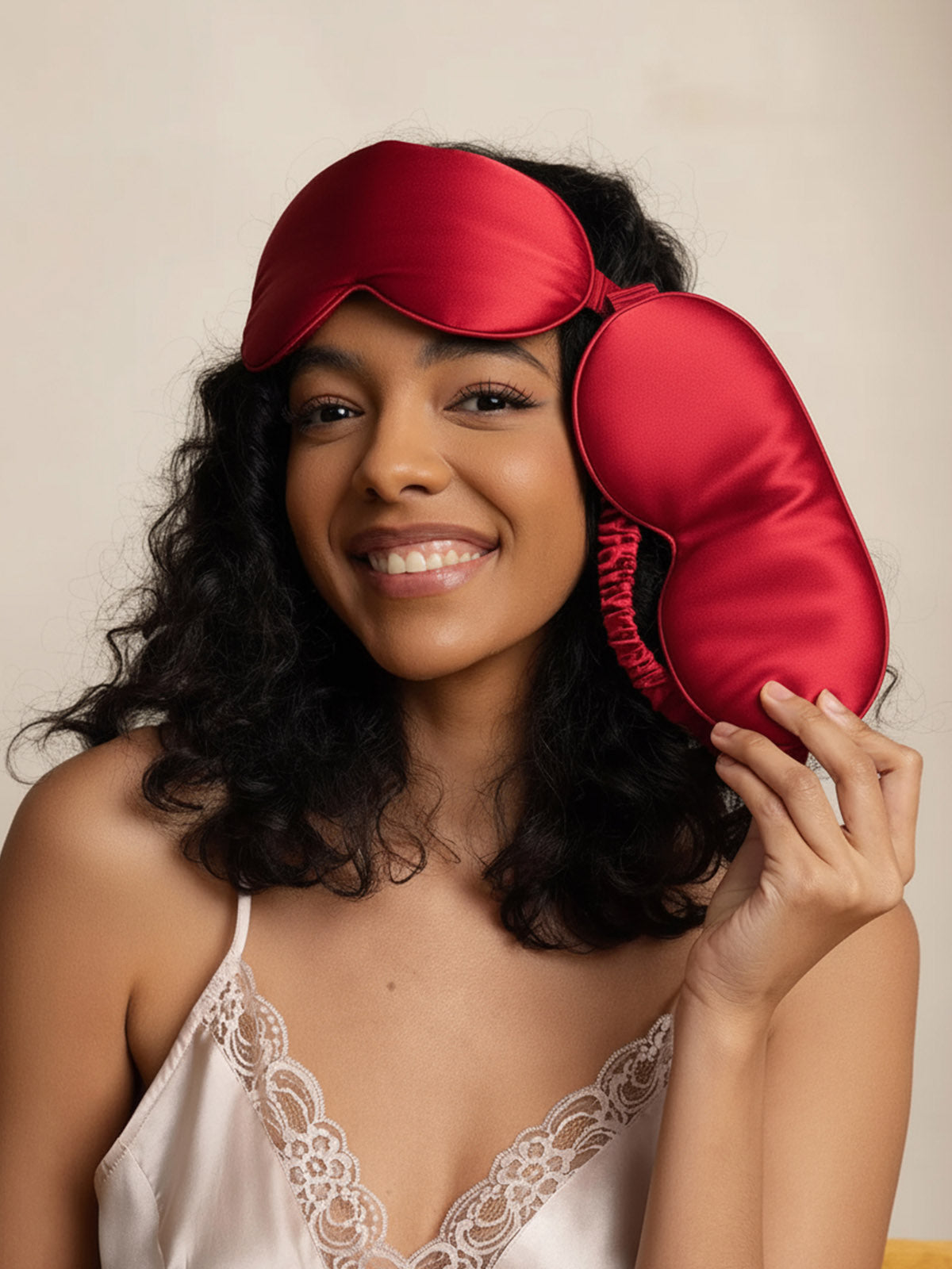 [Wine] SilkSilky-CA Pure Silk Eye Mask 004