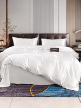 [White] SilkSilky-CA 22Momme Bedding Set 001