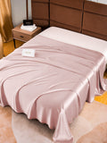 SilkSilky CA 22Momme Pure Silk Sheet PaleMauve 003