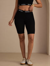 [Black] SilkSilky-CA Womens Shorts 005