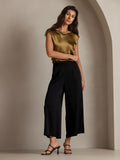 SilkSilky CA Silk Womens Pants Black 001