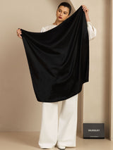 [Black] SilkSilky-CA Scarf 004