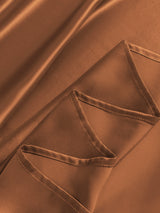 [Coffee] SilkSilky-CA 22Momme Pure Silk Bedding Set 006,