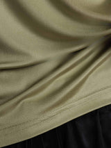 [Dried Herb] SilkSilky-CA Short Sleeve Women's T-Shirt 005