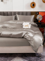 [Gray] SilkSilky-CA 19Momme Bedding Set 007