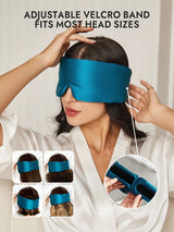 [Teal] SilkSilky-CA Eye Mask 004