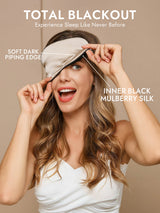 [Beige] SilkSilky-CA Eye Mask 002
