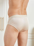 SilkSilky CA Silk Knitted Mens Underwear Beige 002