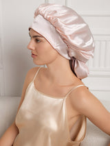 [Pale Mauve] SilkSilky-CA Sleep Cap 008