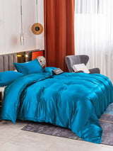 [Teal] SilkSilky-CA 19Momme Bedding Set 003