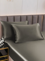 [Dark Gray] SilkSilky-CA 22Momme Pure Silk Pillowcase 002