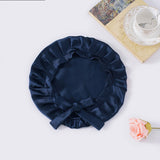 SilkSilky CA Pure Silk Sleep Cap DarkBlue 002