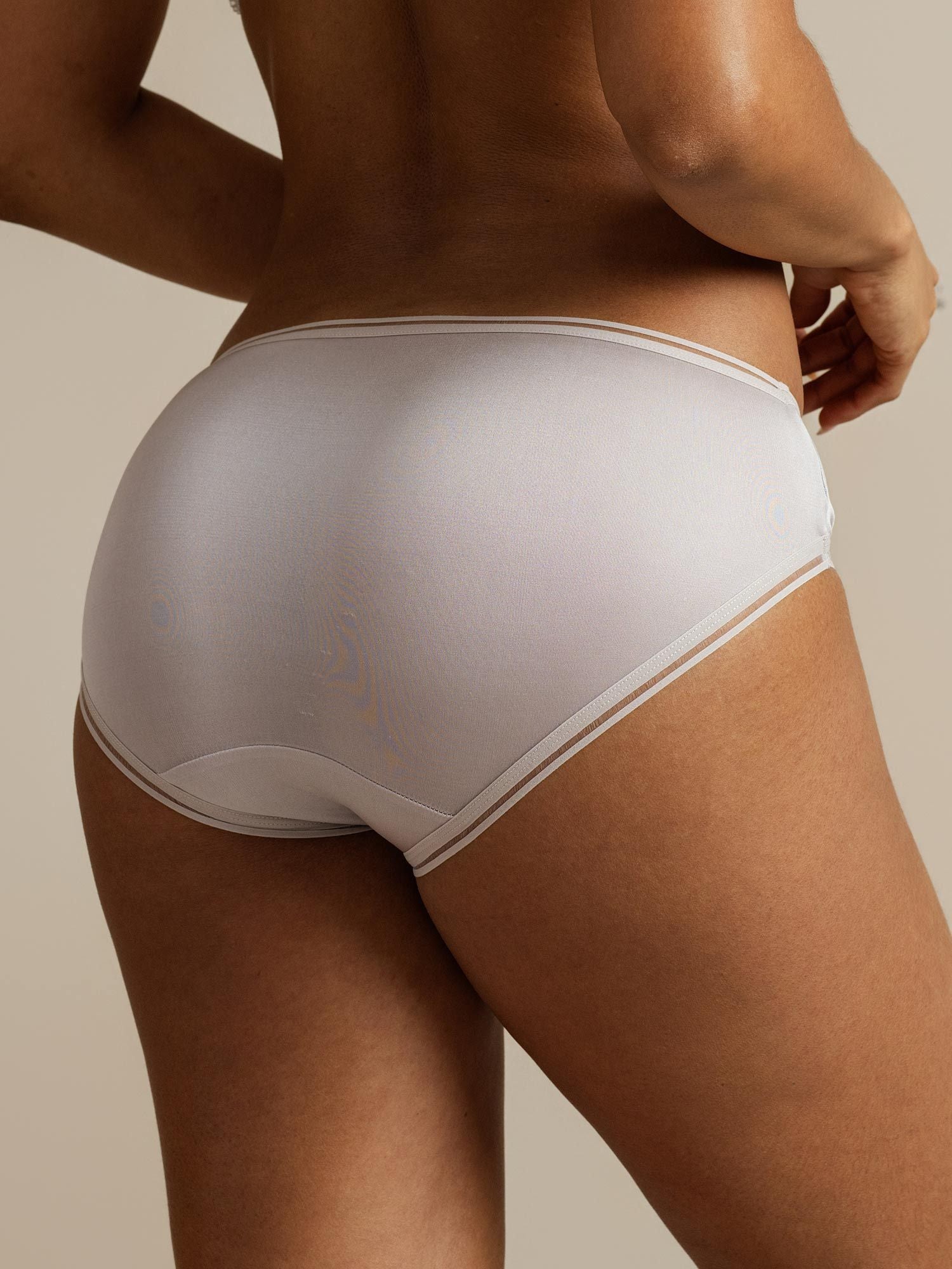 [Gray] SilkSilky-CA Pure Silk Panty 004,