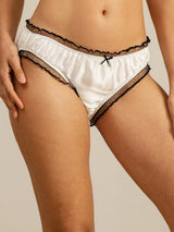 [White] SilkSilky-CA Panty 003