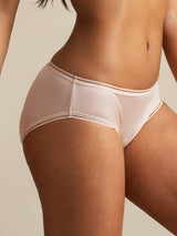 [Pale Mauve] SilkSilky-CA 100% Silk Jersey Panty 003