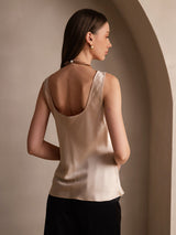 [Champagne] SilkSilky-CA Sleeveless Camisole 002