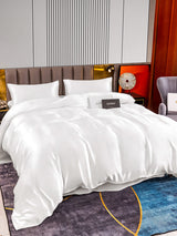 [White] SilkSilky-CA 22Momme Bedding Set 003