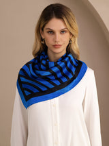[Blue Arcs] SilkSilky-CA Scarf 002