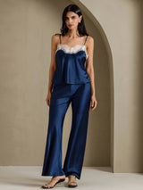 [Dark Blue] SilkSilky-CA Women's Pants 004