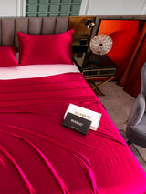 [Wine] SilkSilky-CA 25Momme Bedding Set 004