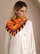 [Orange Dog] SilkSilky-CA Scarf 003